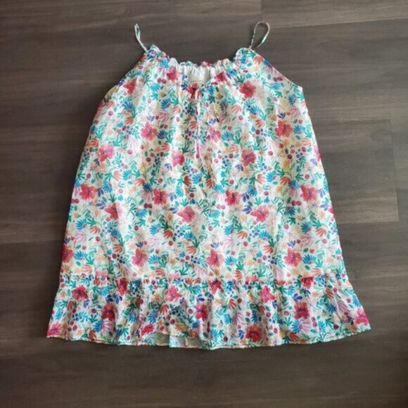 Sézane Sido Liberty Silk-blend Floral Babydoll Dress Size 44 (US 12) - Picture 6 of 11